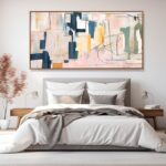 Abstract Wall Decor Modern Oversized Wall Art Black Line Wall Poster Printing 36... - Image 4