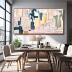 Abstract Wall Decor Modern Oversized Wall Art Black Line Wall Poster Printing 36... - Image 6
