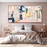 Abstract Wall Decor Modern Oversized Wall Art Black Line Wall Poster Printing 36... - Image 7