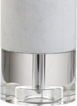 JONATHAN Y 32" White Marble and Crystal LED Table Lamp, Modern Contemporary Cyli... - Image 6