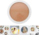 Round Wooden Picture Frame White Picture Frame Wall Hanging Decoration for Livin... - Image 3