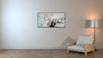 Yihui Arts Abstract Canvas Wall Art, Hand Painting Modern Oil Painting with Gold... - Image 5