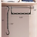 AMKUFO 12 Pack-Closet-Organizers-and-Storage, Hangers-Space-Saving-for-Closet-Or... - Image 5