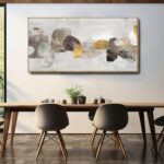 SDYA Gray Abstract Wall Art Decor 30x60 Inch Large Gold Wall Art Modern Artwork ... - Image 7