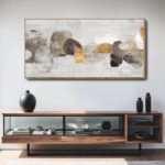 SDYA Gray Abstract Wall Art Decor 30x60 Inch Large Gold Wall Art Modern Artwork ... - Image 8