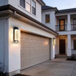 Bubble Glass Outdoor Wall Light Fixtures 2-Pack, Anti-Rust Outdoor LED Porch Lig... - Image 4