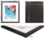 The Display Guys ~ 2 sets of 16x20 inches Black Wooden Photo Frame, Tempered Gla... - Image 4
