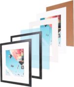 The Display Guys ~ 2 sets of 16x20 inches Black Wooden Photo Frame, Tempered Gla... - Image 5