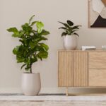 KUTE NEST 12.5" H x 11.4" D Premium Corso Fiberstone Round Tapered Planter with ... - Image 8