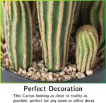 Artificial Cactus Fake Big Cactus 24 Inch Faux Cacti Plants for Home Garden Offi... - Image 4