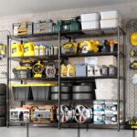 Garvee 71"Wide Storage Shelves Metal Shelving Units 5 Tier, Wire Shelving Rack 1... - Image 3