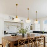 Vintage Brass Milk Glass Pendant Light Fixture, 13.8" White Pleated Glass Chande... - Image 3