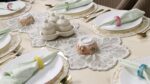 CLEENTABLE Beaded Table Runner - Elegant & Versatile Dining & Kitchen Linen for ... - Image 3