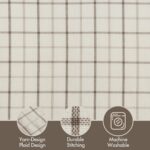 Madison Park Anaheim Cabin Plaid Curtain Window, Thermal Insulated Fleece Lining... - Image 3