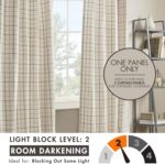 Madison Park Anaheim Cabin Plaid Curtain Window, Thermal Insulated Fleece Lining... - Image 6