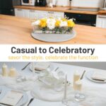 2 Pack Leak-Proof Wave Design Acrylic Long Vases for Centerpieces - 24" Clear Fl... - Image 5