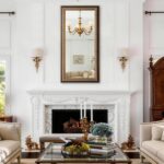Vintage Wall Mirror for Living Room, 48" L x 24" W Large Gold Mirror for Wall wi... - Image 6