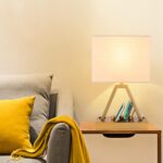 Briever Touch Control Table Lamp, 3-Way Dimmable Desk Lamp with USB C & USB A an... - Image 6