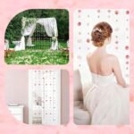 6 PCS Artificial Rose Flowers Hanging Decorations, Dangling Fake Rose with Hooks... - Image 5