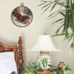 BCUANGD Christmas Round Wall Art Decor - Vintage Winter Snow Wall Art Canvas Fra... - Image 3