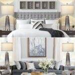 Glass Table Lamp Set of 2, 26" Modern Table Lamps with USB A+C Ports & AC Outlet... - Image 8
