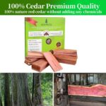 20 Piece Set of Premium Cedar Blocks for Clothes Storage - Crafted from 100% Pur... - Image 4