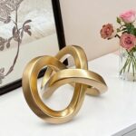 Knot Geometric Sculpture Decor,Mid Century Modern Abstract Figurines,Home Decor ... - Image 5