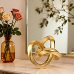 Knot Geometric Sculpture Decor,Mid Century Modern Abstract Figurines,Home Decor ... - Image 7