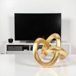 Knot Geometric Sculpture Decor,Mid Century Modern Abstract Figurines,Home Decor ... - Image 9