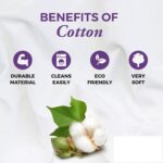 5-Piece Cotton Bed Sheet Set 400 Thread-Count, 100% Egyptian Quality Cotton, 30-... - Image 5