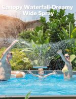 POOLHACKER Original Pool Sprinkler Fountains for Above and In-ground Pools, Adju... - Image 4