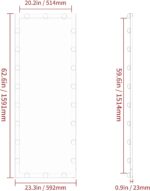 ANYHI 63"X23" Full Length Mirror with Lights, Bedroom Full Body Mirror with Ligh... - Image 7
