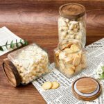 Gerrii 5 Pcs Vintage Glass Food Storage Containers 17/24/34 oz Glass Jar with Li... - Image 5