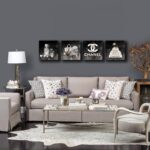 Meetdeceny Fashion Wall Art for Living Room-Black And White Wall Art Decor for W... - Image 5