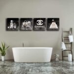 Meetdeceny Fashion Wall Art for Living Room-Black And White Wall Art Decor for W... - Image 7