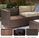Aoxun Patio Furniture Sets, 10-Piece Outdoor Patio Furniture with Thick Cushions... - Image 7