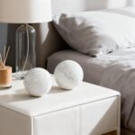 White Natural Marble Decorative Sphere Set, Heavy Solid Stone Balls for Home Dec... - Image 9