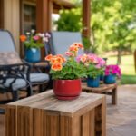 G EPGardening Ceramic Pots for Plants - 4 inch Succulent Pots Indoor Outdoor, Sm... - Image 5