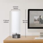 Touch Table Lamp, 3-Way Dimmable Modern Minimalist Accent Bedside Lamp with Cyli... - Image 8