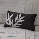 Madison Park Cozy Comforter Set Casual Blocks Design All Season, Matching Bed Sk... - Image 9