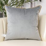Aeckself Luxury Embroidery Velvet Pillow Cover 20x20 Inch, European Crown Shield... - Image 3