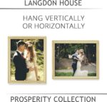 Langdon House 8x10 Picture Frames (Gold, 6 Pack), Contemporary Frame Set, Wall M... - Image 6
