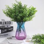RECUTMS 8 Bundles Artificial Eucalyptus Artificial Grasses Fake Greenery Boxwood... - Image 4