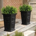 RECUTMS 8 Bundles Artificial Eucalyptus Artificial Grasses Fake Greenery Boxwood... - Image 7