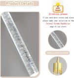 ykolupty 8-Light Led Chandelier, Gold Crystal Modern Led Chandelier for Dining R... - Image 3