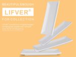 LIFVER Serving Platter, White Rectangle Plates Set of 4, 10 Inches Sushi Plate, ... - Image 3