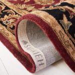 SAFAVIEH Heritage Collection X-Large Area Rug - 11' x 15', Red & Black, Handmade... - Image 5