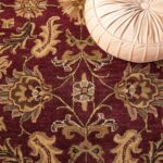 SAFAVIEH Heritage Collection X-Large Area Rug - 11' x 15', Red & Black, Handmade... - Image 6