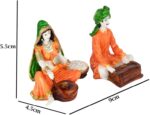 Handcrafted Resin Rajasthani Showpiece for Home Décor/Gifting/Table Décor Lovabl... - Image 4