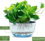 Dexceder 11.2 Inch Self Watering Hanging Planters Indoor Outdoor, Thickened Hang... - Image 3